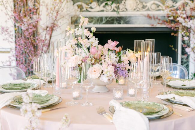 Marie and Eleanor dinnerware