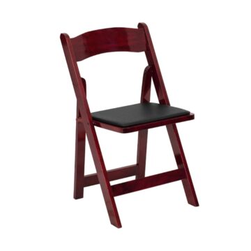 wood folding chair