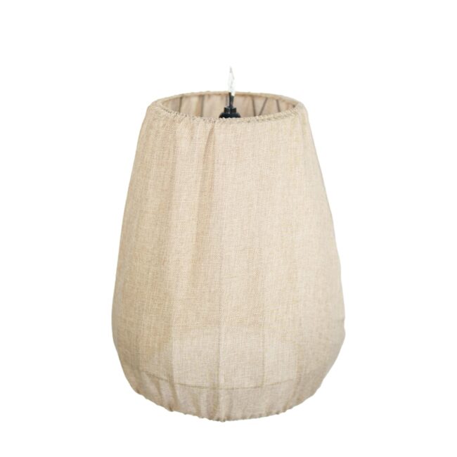 Natural "latte" color lantern