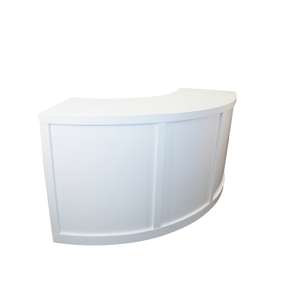 Quarter moon bar side angle