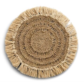 woven charger