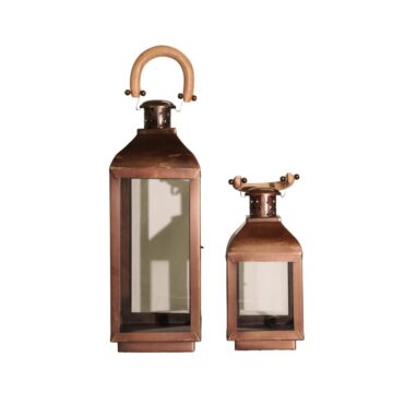 copper lanterns