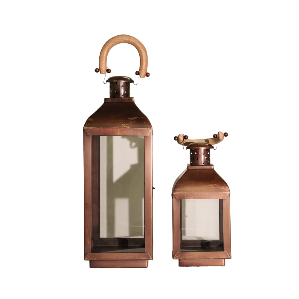 copper lanterns
