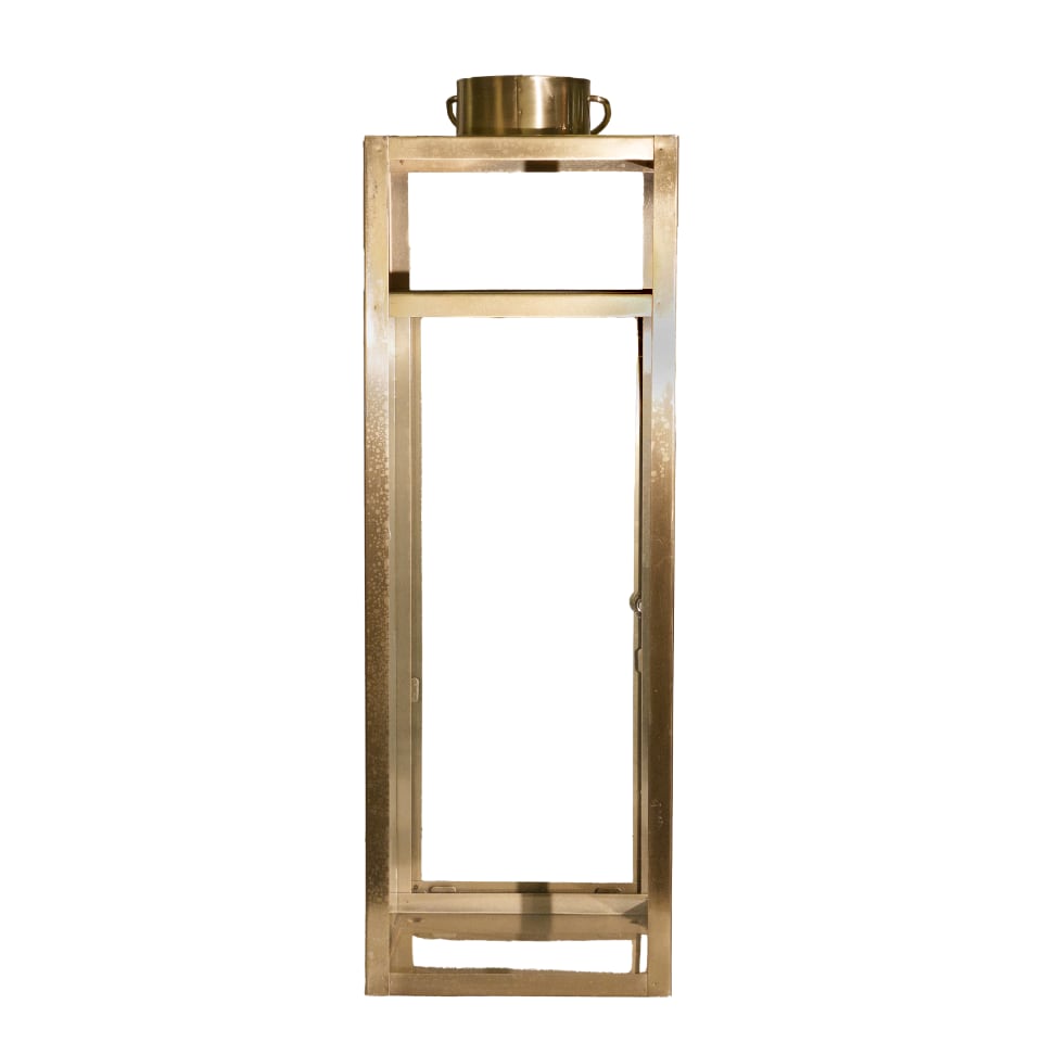 large brass lantern